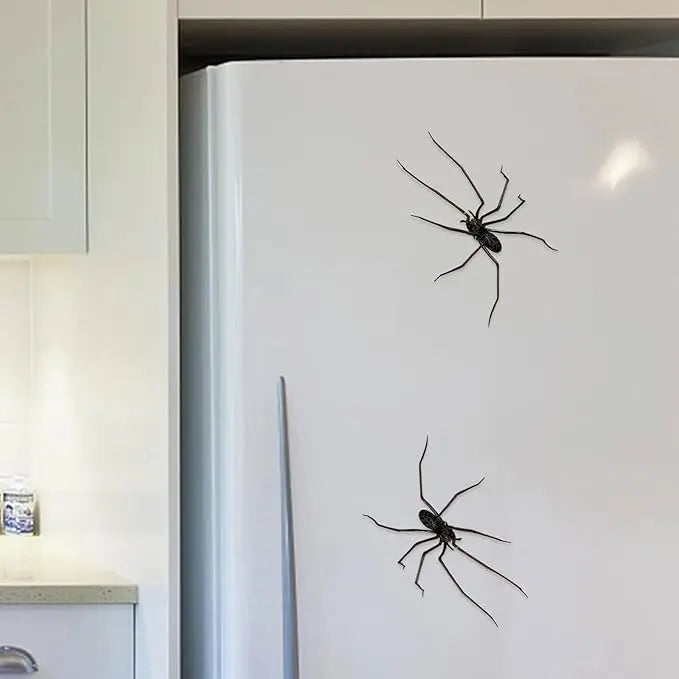 🏆New Year Sale 49% OFF🕷Spider Fridge Magnet 🎁Realistic Spider Magnets, for Refrigerator, Garage Door, or Car